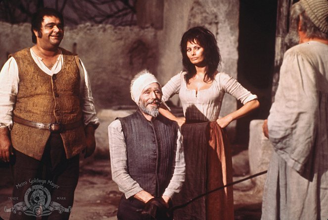 Muž jménem La Mancha - Z filmu - James Coco, Peter O'Toole, Sophia Loren