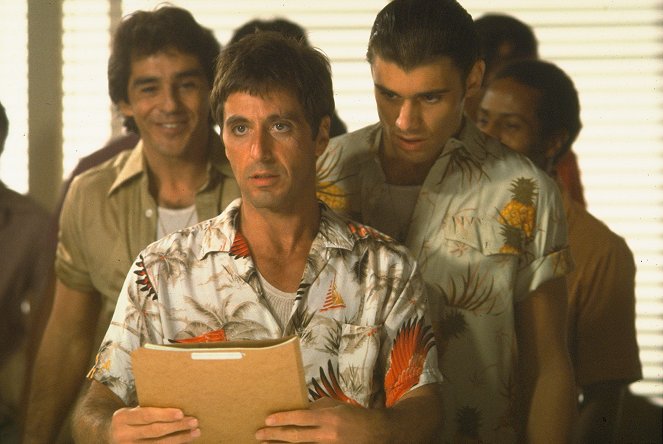 Zjizvená tvář - Z filmu - Al Pacino, Steven Bauer