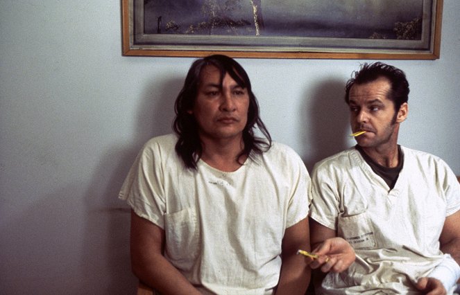 Přelet nad kukaččím hnízdem - Z filmu - Will Sampson, Jack Nicholson