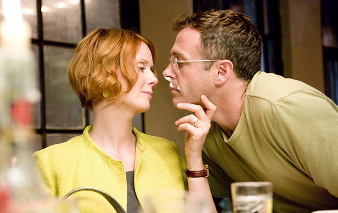 Sex ve městě - Z filmu - Cynthia Nixon, David Eigenberg