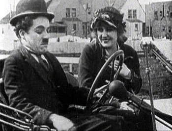 Chaplin se žení - Z filmu - Charlie Chaplin, Edna Purviance