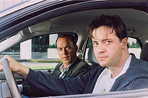 Na poslední chvíli - Z filmu - Michael Keaton, Brendan Fraser