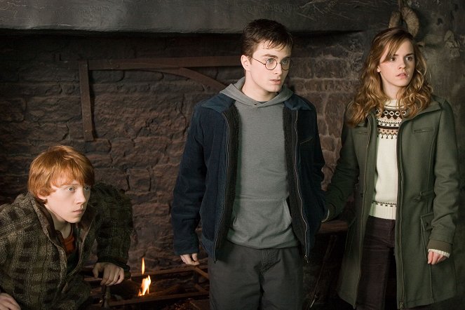 Harry Potter a Fénixův řád - Z filmu - Rupert Grint, Daniel Radcliffe, Emma Watson