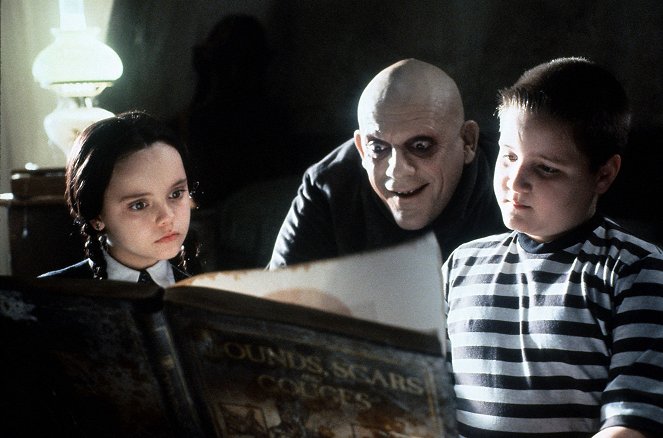 Addamsova rodina - Z filmu - Christina Ricci, Christopher Lloyd, Jimmy Workman