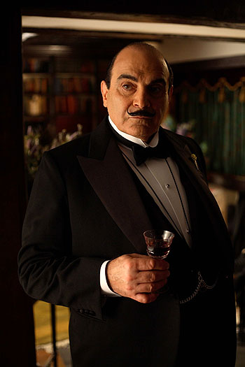 Agatha Christie's Poirot - Smrt staré posluhovačky - Z filmu - David Suchet