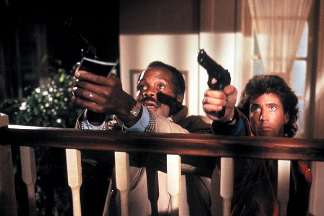 Smrtonosná zbraň - Z filmu - Danny Glover, Mel Gibson