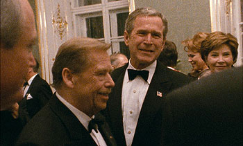 Občan Havel - Z filmu - Václav Havel, George W. Bush