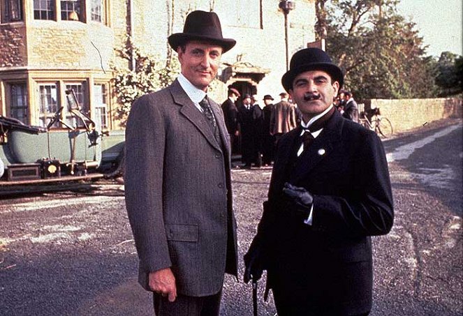 Agatha Christie's Poirot - Season 3 - Záhada na zámku Styles - Z filmu - Hugh Fraser, David Suchet