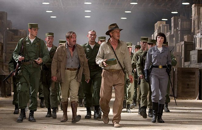 Indiana Jones a Království křišťálové lebky - Z filmu - Ray Winstone, Pasha D. Lychnikoff, Harrison Ford, Cate Blanchett