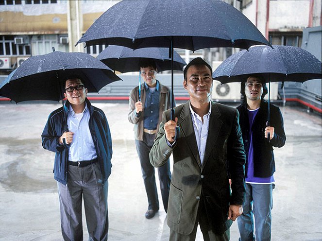 Vrabčák - Z filmu - Wing-cheong Law, Gordon Lam, Simon Yam, Kenneth Cheung