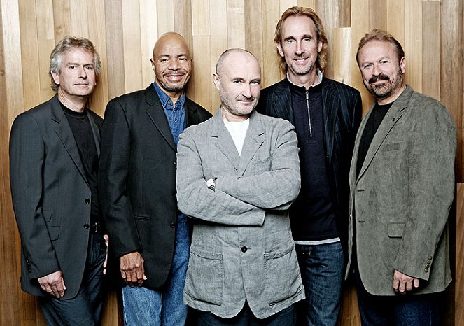Genesis - koncert v Římě - Z filmu - Tony Banks, Chester Thompson, Phil Collins, Mike Rutherford, Daryl Stuermer