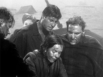 Záchranný člun - Z filmu - John Hodiak, Mary Anderson, William Bendix