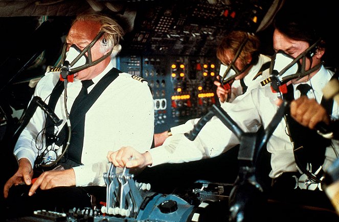Concorde - Letiště 1979 - Z filmu - George Kennedy, David Warner, Alain Delon