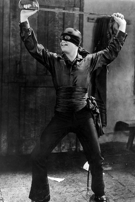 Zorro mstitel - Z filmu - Douglas Fairbanks