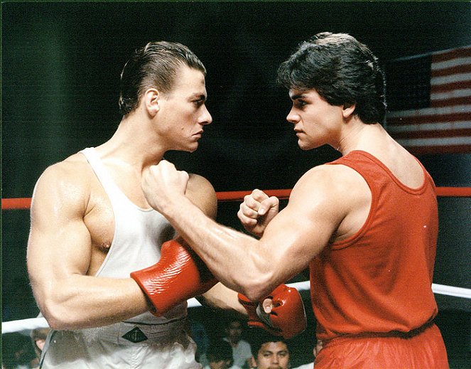 Karate tiger 1: Neustupuj, nevzdávej se - Z filmu - Jean-Claude Van Damme, Kurt McKinney