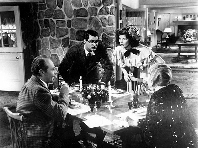 Charles Ruggles, Cary Grant, Katharine Hepburn