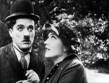Chaplin se žení - Z filmu - Charlie Chaplin, Edna Purviance
