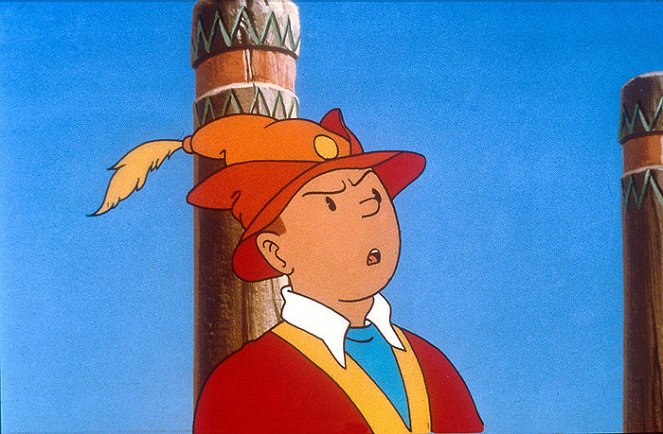 Tintin a chrám Boha slunce - Z filmu