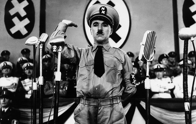 Diktátor - Z filmu - Charlie Chaplin