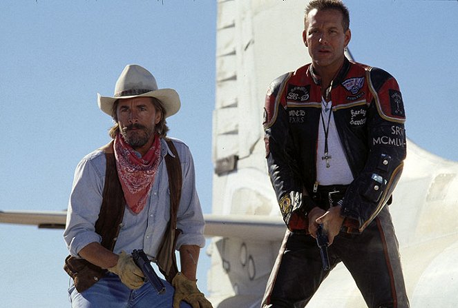 Harley Davidson a Marlboro Man - Z filmu - Don Johnson, Mickey Rourke