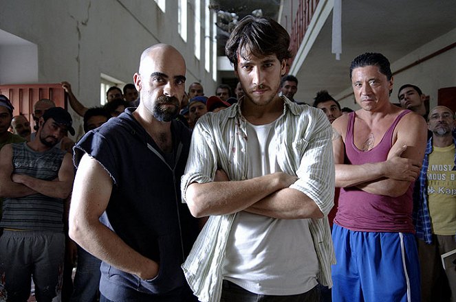 Cela 211 - Vězeňské peklo - Z filmu - Luis Tosar, Alberto Ammann, Carlos Bardem