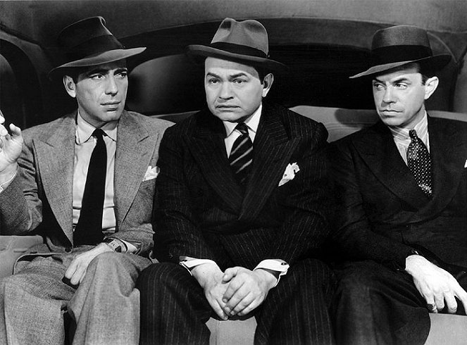 Humphrey Bogart, Edward G. Robinson, John Ridgely