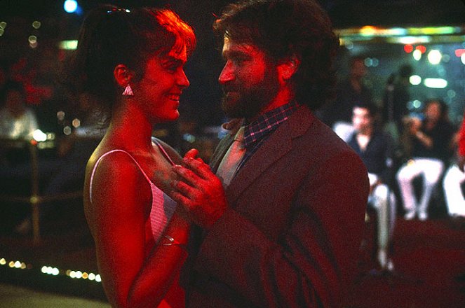 Moskva na Hudsonu - Z filmu - Maria Conchita Alonso, Robin Williams