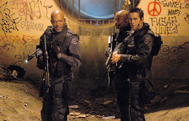 S.W.A.T. - Jednotka rychlého nasazení - Z filmu - Samuel L. Jackson, LL Cool J, Colin Farrell