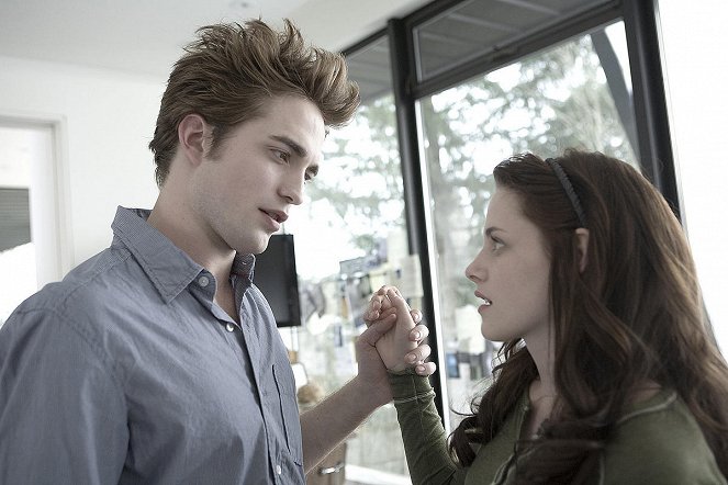 Stmívání - Z filmu - Robert Pattinson, Kristen Stewart