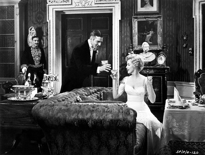 Princ a tanečnice - Z filmu - Laurence Olivier, Marilyn Monroe
