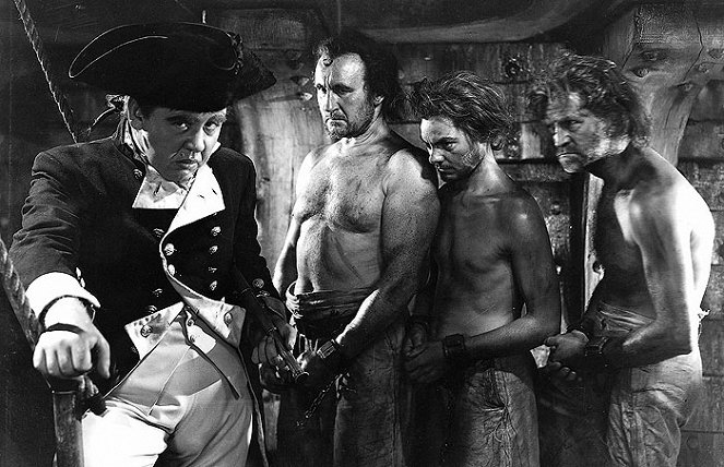 Vzpoura na lodi Bounty - Z filmu - Charles Laughton, Donald Crisp
