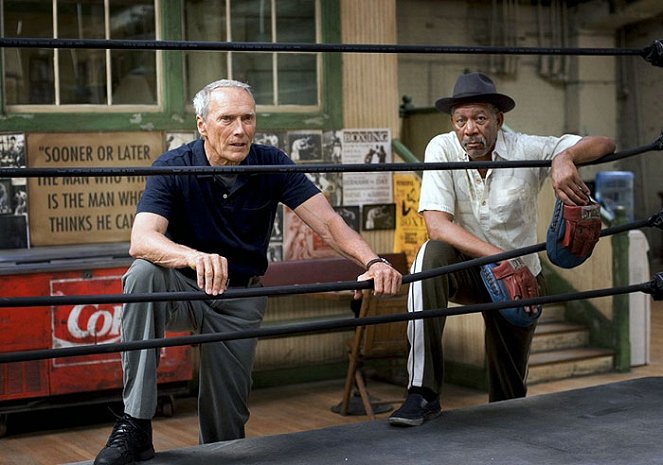 Million Dollar Baby - Z filmu - Clint Eastwood, Morgan Freeman