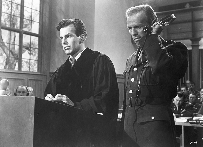 Norimberský proces - Z filmu - Maximilian Schell, Richard Widmark