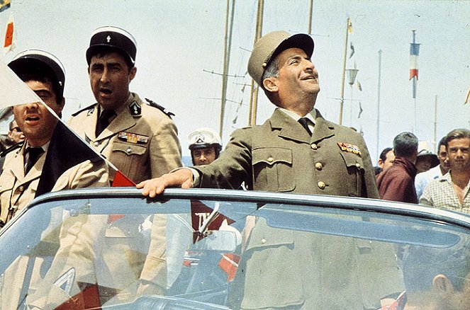 Žandár zo Saint Tropez - Z filmu - Michel Modo, Guy Grosso, Louis de Funès