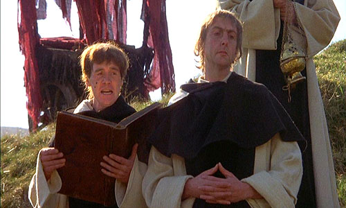 Monty Python a Svätý Grál - Z filmu - Michael Palin, Eric Idle