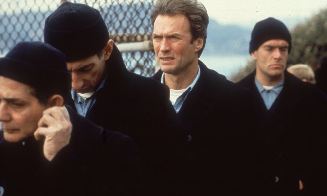 Útěk z Alcatrazu - Z filmu - Larry Hankin, Clint Eastwood