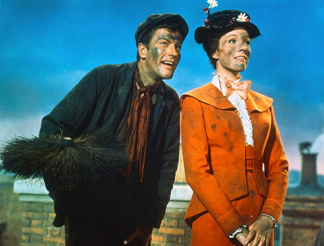 Mary Poppins - Z filmu - Dick Van Dyke, Julie Andrews