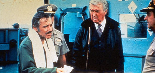 Letiště '77 - Z filmu - Jack Lemmon, James Stewart, Richard Venture