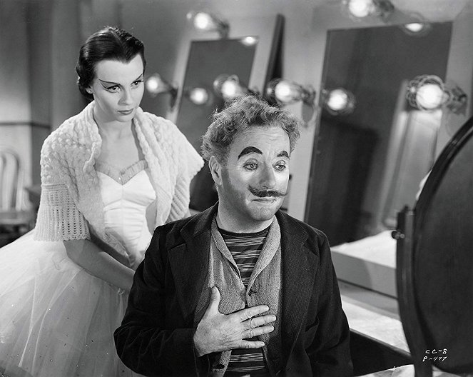 Svetlá rámp - Z filmu - Claire Bloom, Charlie Chaplin