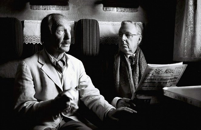 Iluze - film o vlaku - Z filmu - Gösta Ekman, Lars Amble