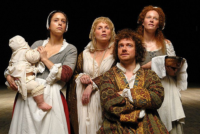Rembrandtova Noční hlídka - Z filmu - Jodhi May, Eva Birthistle, Martin Freeman, Emily Holmes