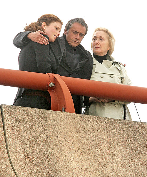 Smrt na ostrově - Z filmu - Léa Bosco, Jean-Michel Tinivelli, Brigitte Fossey