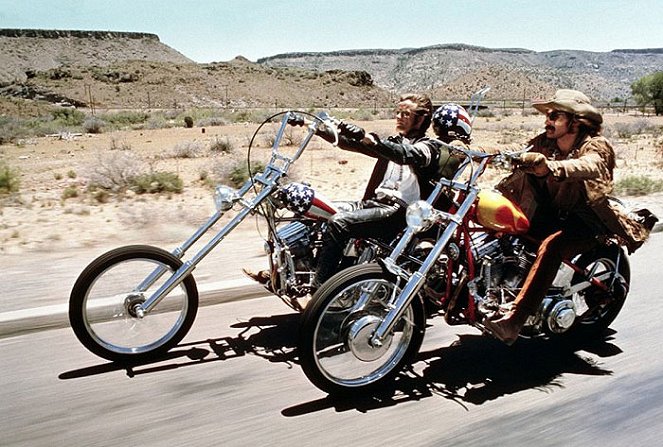 Bezstarostná jazda - Peter Fonda, Dennis Hopper
