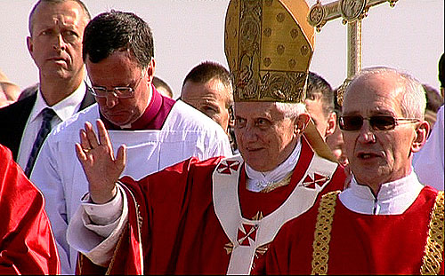 Tři dny s Benediktem - Z filmu - papež Benedikt XVI.
