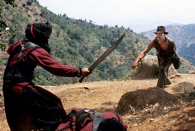 Indiana Jones a Chrám zkázy - Z filmu - Harrison Ford