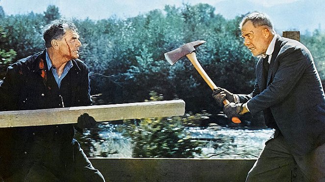Vládce severu - Z filmu - Ernest Borgnine, Lee Marvin