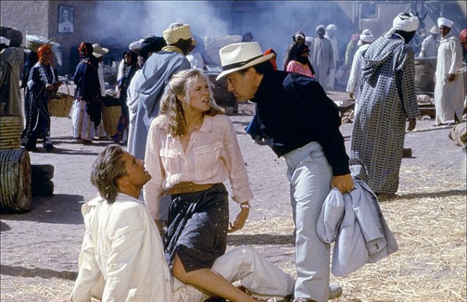 Honba za klenotem Nilu - Z filmu - Michael Douglas, Kathleen Turner, Danny DeVito