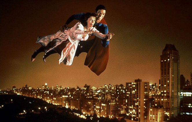 Superman 4 - Z filmu - Margot Kidder, Christopher Reeve