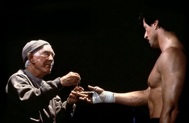 Rocky V - Z filmu - Burgess Meredith, Sylvester Stallone