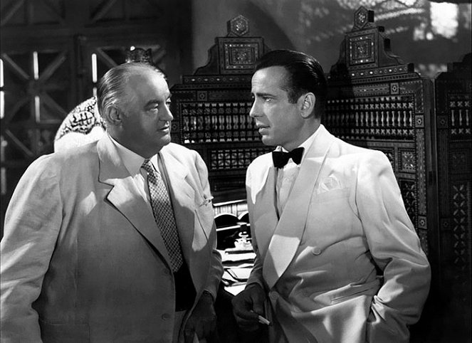 Casablanca - Z filmu - Sydney Greenstreet, Humphrey Bogart